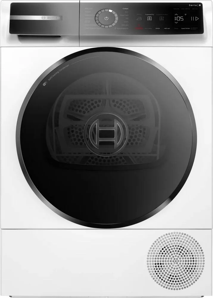 Сушильная машина с тепловым насосом Bosch WQB246DASN (Serie8 / 61,3см / 9кг / AutoDry / Smart Dry / Iron Assist / Home Connect / А+++)-0