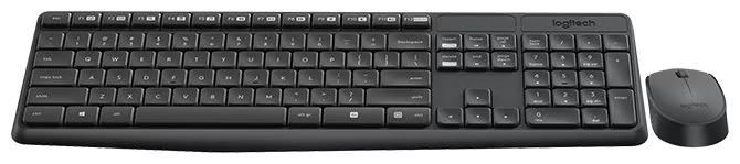 Беспроводной комплект клавиатура+мышь Logitech MK235 Grey (920-007948)-1