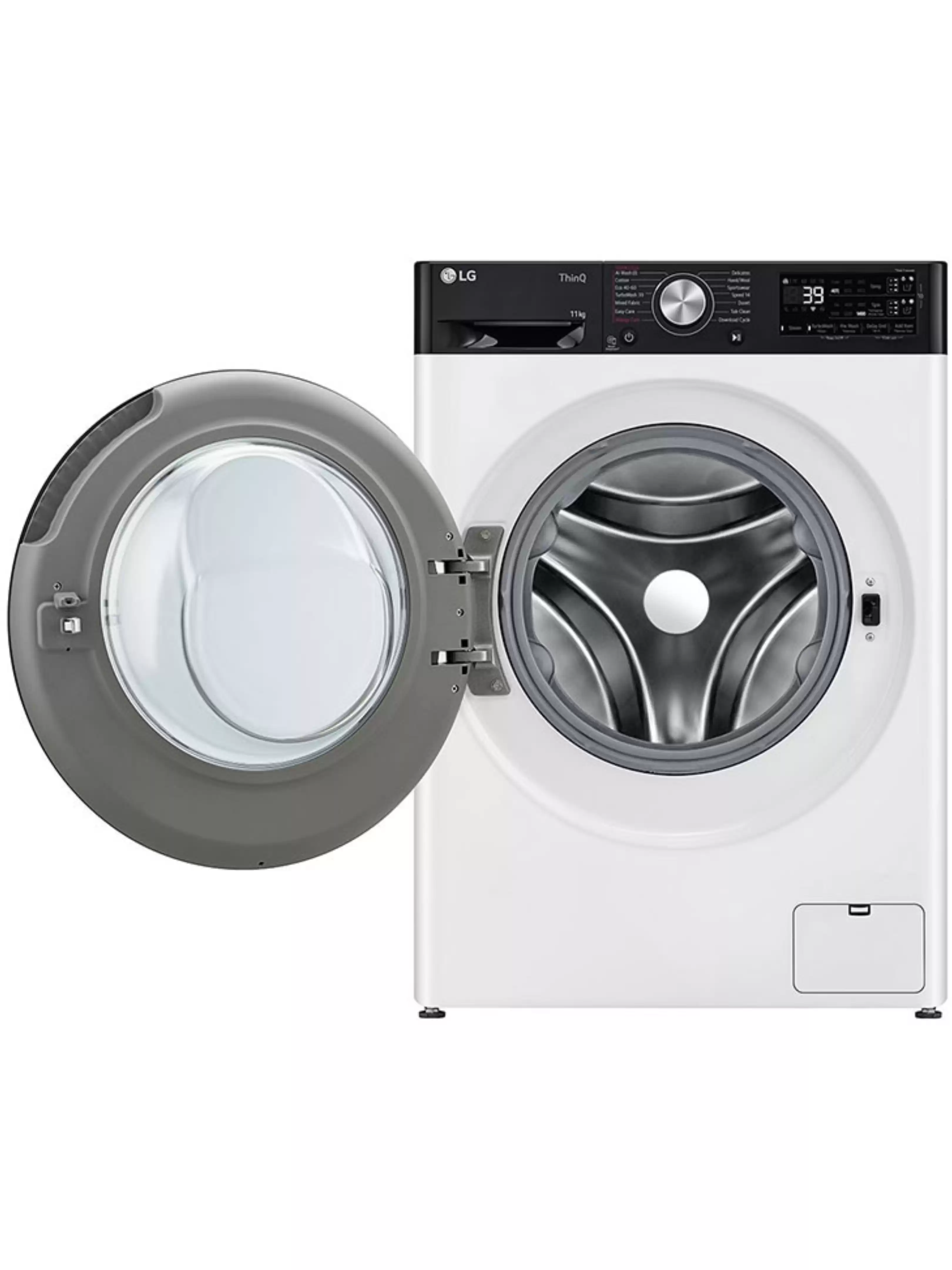 Стиральная машина LG F4WR711S3HA (56,5см / 11кг / 1400об / пар / AI DD / TurboWash360 / ThinQ(Wi-Fi) / Inverter Direct Drive / A+++)-1