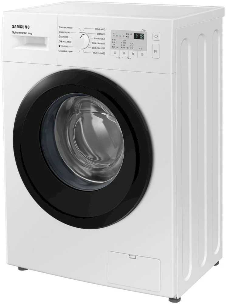 Стиральная машина Samsung WW60A3120BH/LE (40см / 6кг / 1200об / пар / Drum Clean / мотор - Digital Inverter)-2