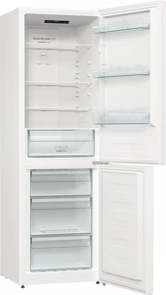 Холодильник Gorenje NRK619EEW4 (G400 / Объем - 302 л / Высота - 185см / IonAir / Multiflow 360° / A++ / Белый / No Frost Plus)-0