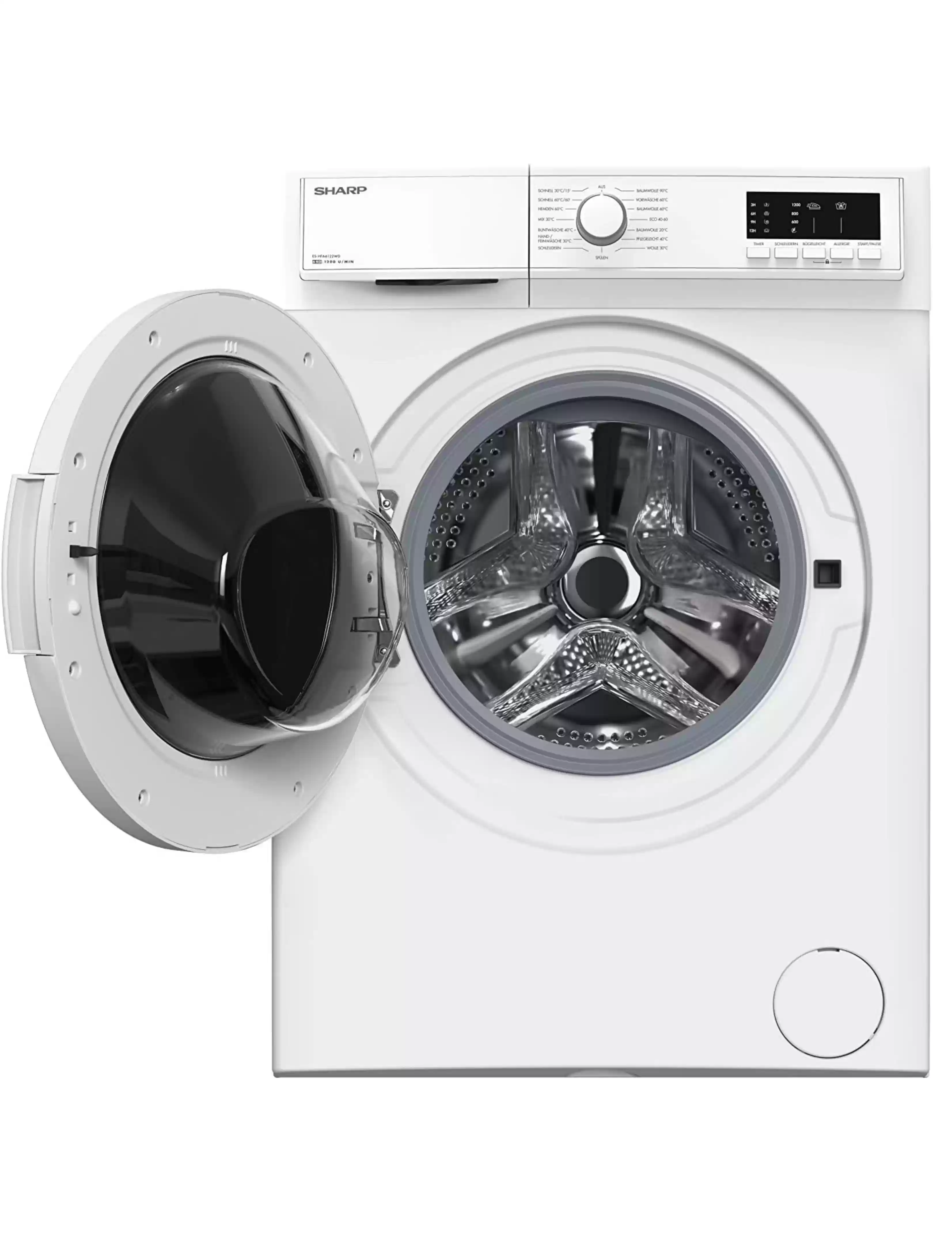 Стиральная машина Sharp ES-HFA6122WD-EE (42см / 6кг / 1200об / A++)-3
