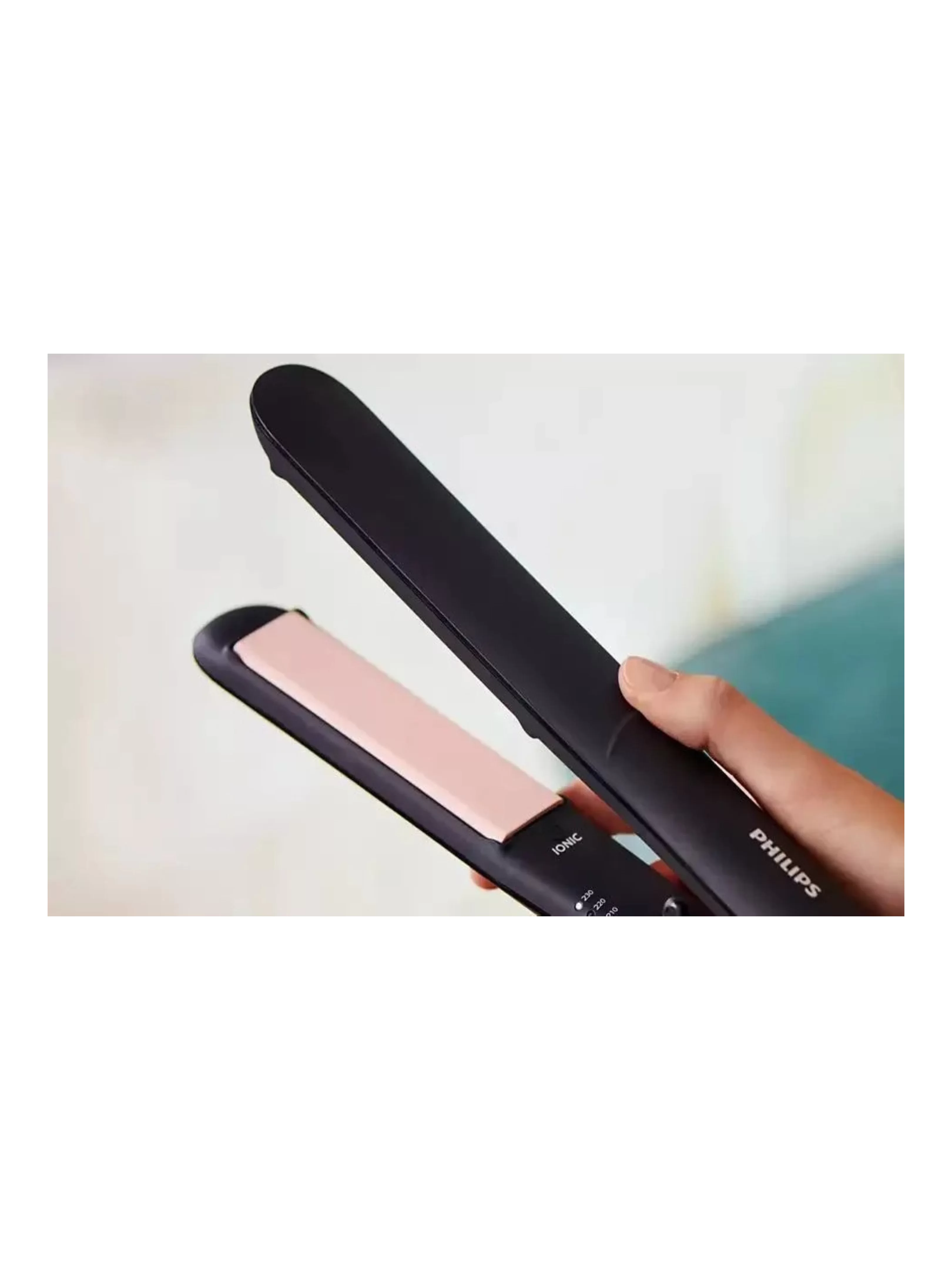 Выпрямитель Philips BHS378/00 (розовый, черный, 55 Вт, нагрев до 230 °C, покрытие - керамическое, кератиновое, автоотключение)-3