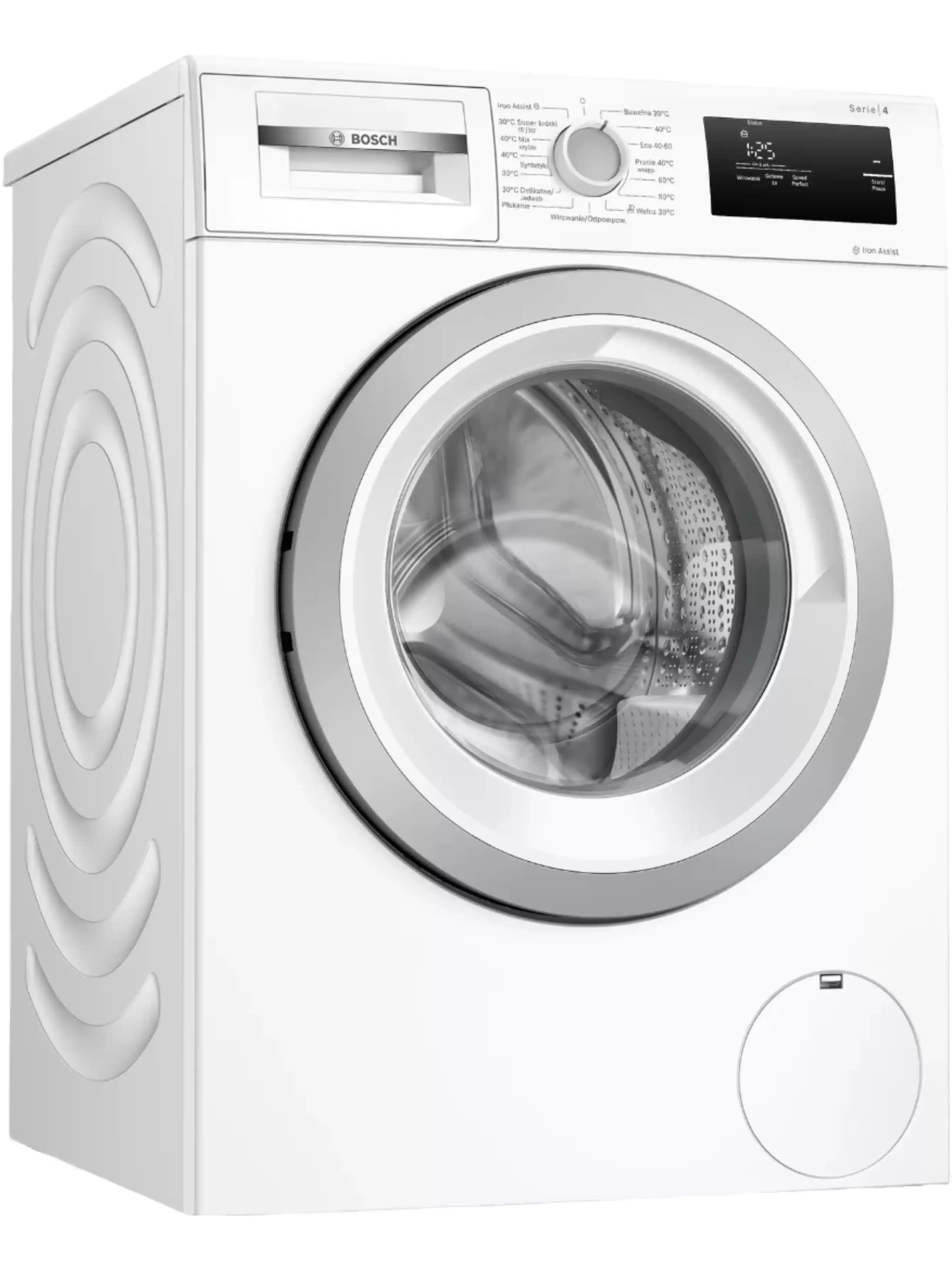 Стиральная машина Bosch WAN2403BPL (Serie4 / 59-63,3см / 8 кг / 1200об / пар / SpeedPerfect / ActiveWater Plus / EcoSilence Drive / A+++)-1