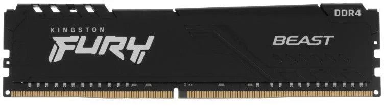 Память DDR4 16Gb 3200MHz Kingston FURY Beast Black KF432C16BB1/16WP-0