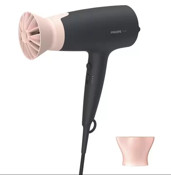 Фен Philips BHD350/10 (полноразмерный / 2100 Вт / 3 режима / холодный воздух / шнур - 1,8 м)-0