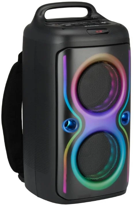 Беспроводная портативная колонка Defender Boomer 75 / 75W / USB  / Bluetooth  / LED подсветка / дисплей / караоке-0