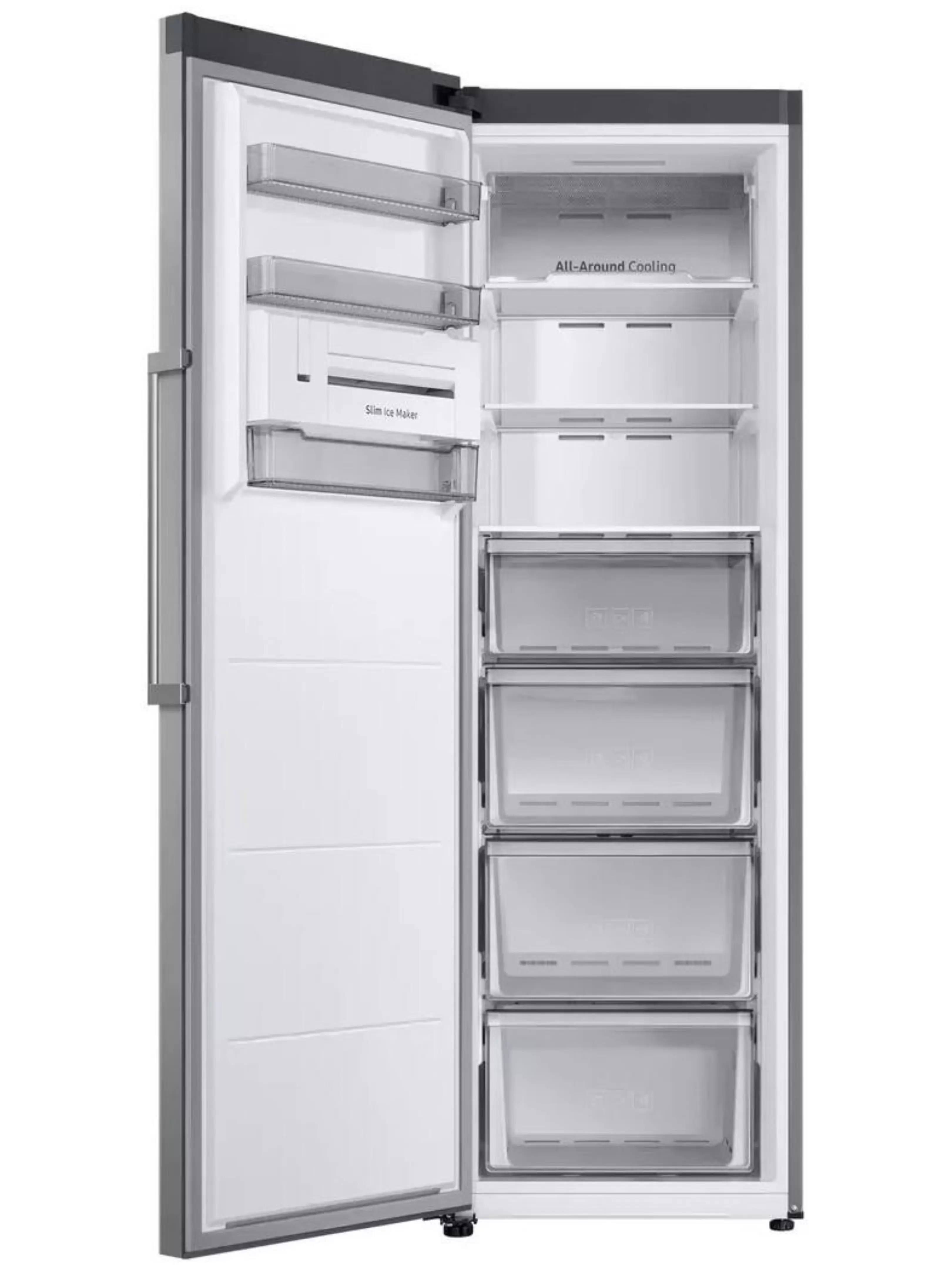 Морозильная камера Samsung RZ32C7BFES9 (Объем - 323 л / Высота - 186см / A++ / Нерж. сталь / NoFrost / Wi-Fi)-1