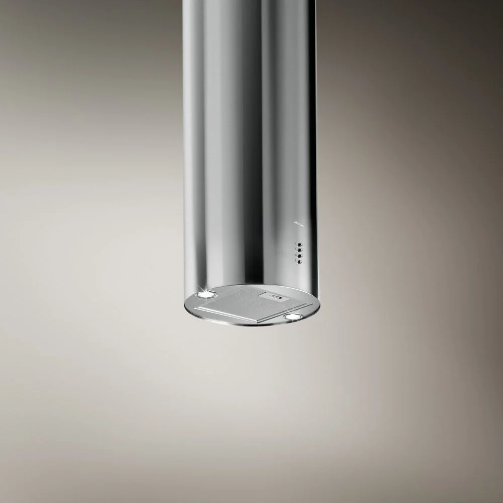 Вытяжка островная JET AIR PIPE ISLAND IX/A/43 (1200 м³/ч / 250 Вт / LED освещение 2 x 3 Вт / ширина - 43 см / Нерж. сталь)-0
