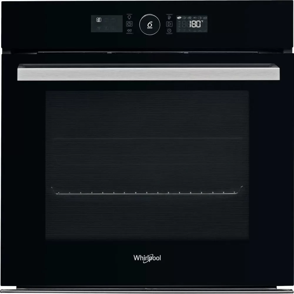 Духовой шкаф Whirlpool OAKZ9 7961 SP NB (73 л / до 250 °C / Чёрное стекло / Пиролиз / Гриль / Телескоп. напр. / SoftClosing / A+)-0