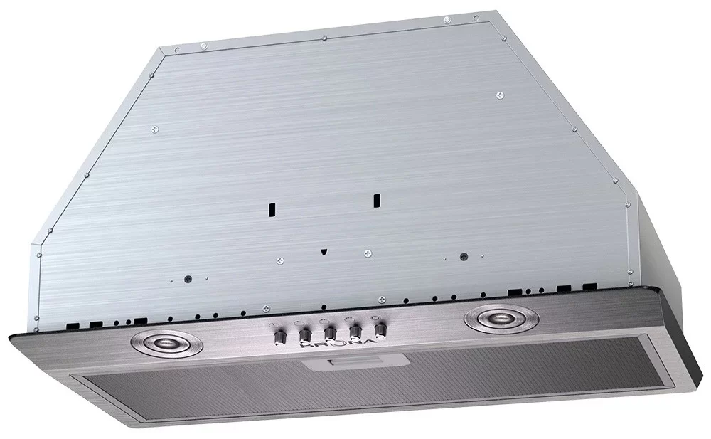 Вытяжка полновстраиваемая KRONA RUNA 600 inox PB (650 м³/ч / 65 Вт / LED освещение 2x1 Вт/ ширина - 52.5 см / Нерж. сталь)-0