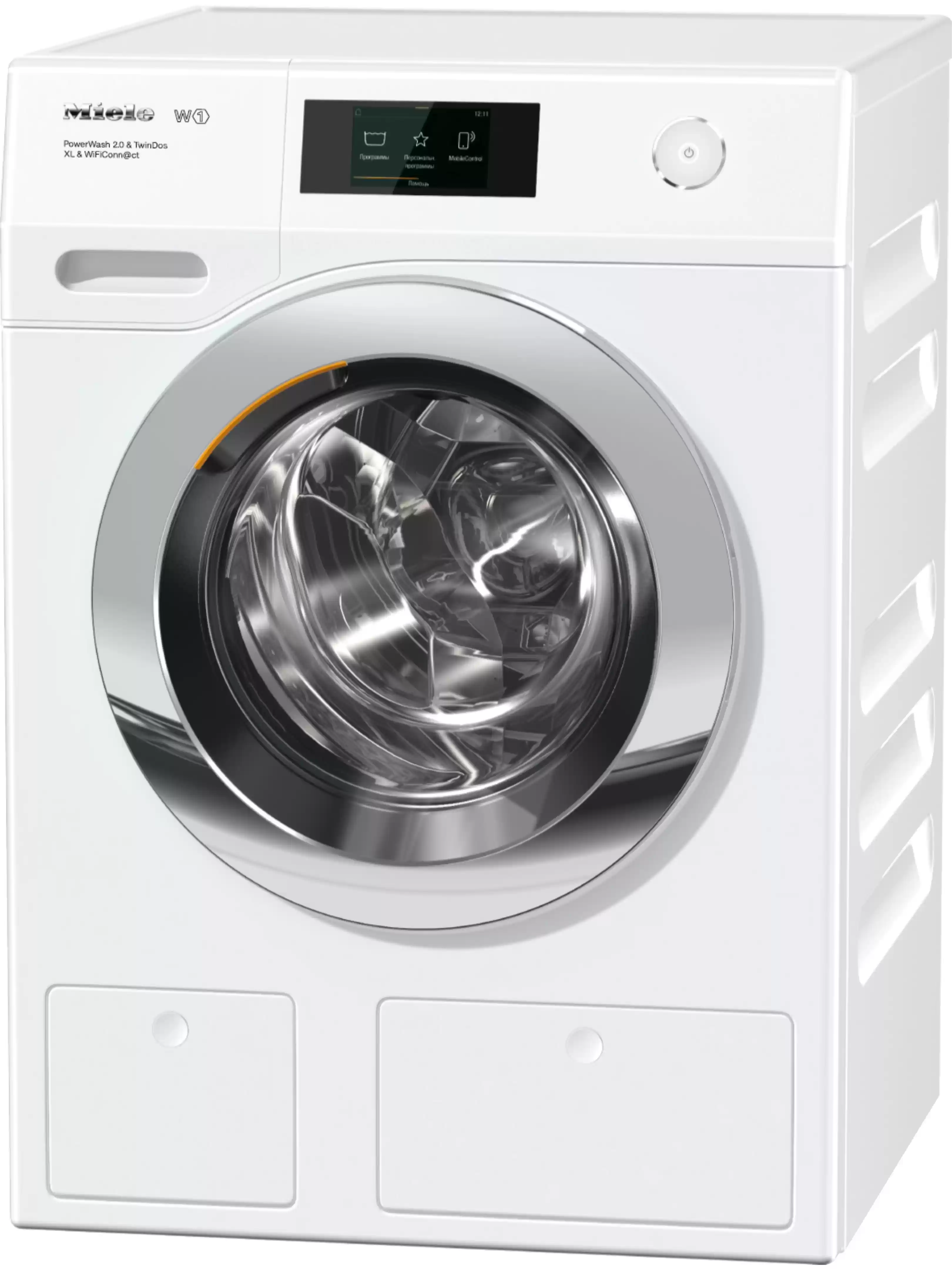 Стиральная машина Miele WCR 870 WPS (Chrome Edition / 63,6 см / 9 кг / 1600об / MTouch / TwinDos / AddLoad / Miele@home / ProfiEco Motor / A+++)-2