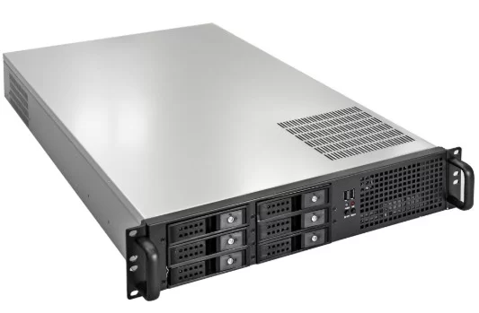 Серверный корпус ExeGate Pro 2U660-HS06 <RM 19", высота 2U, глубина 660, без БП, 6xHotSwap, USB-0