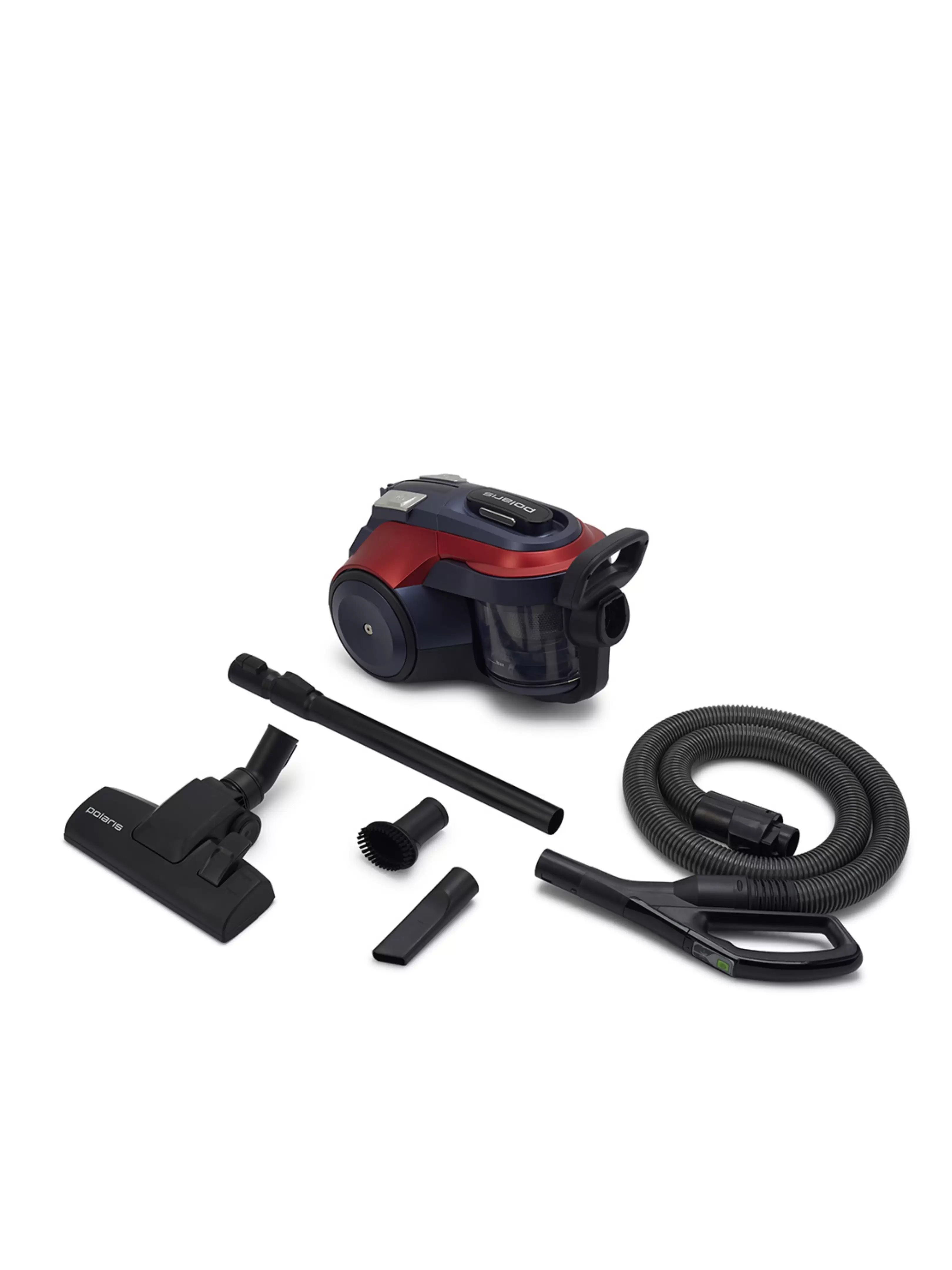 Пылесос Polaris PVC 2003Ri (2000/500 Вт, контейнер, 2,5л, ручка с управлением, красный)-2