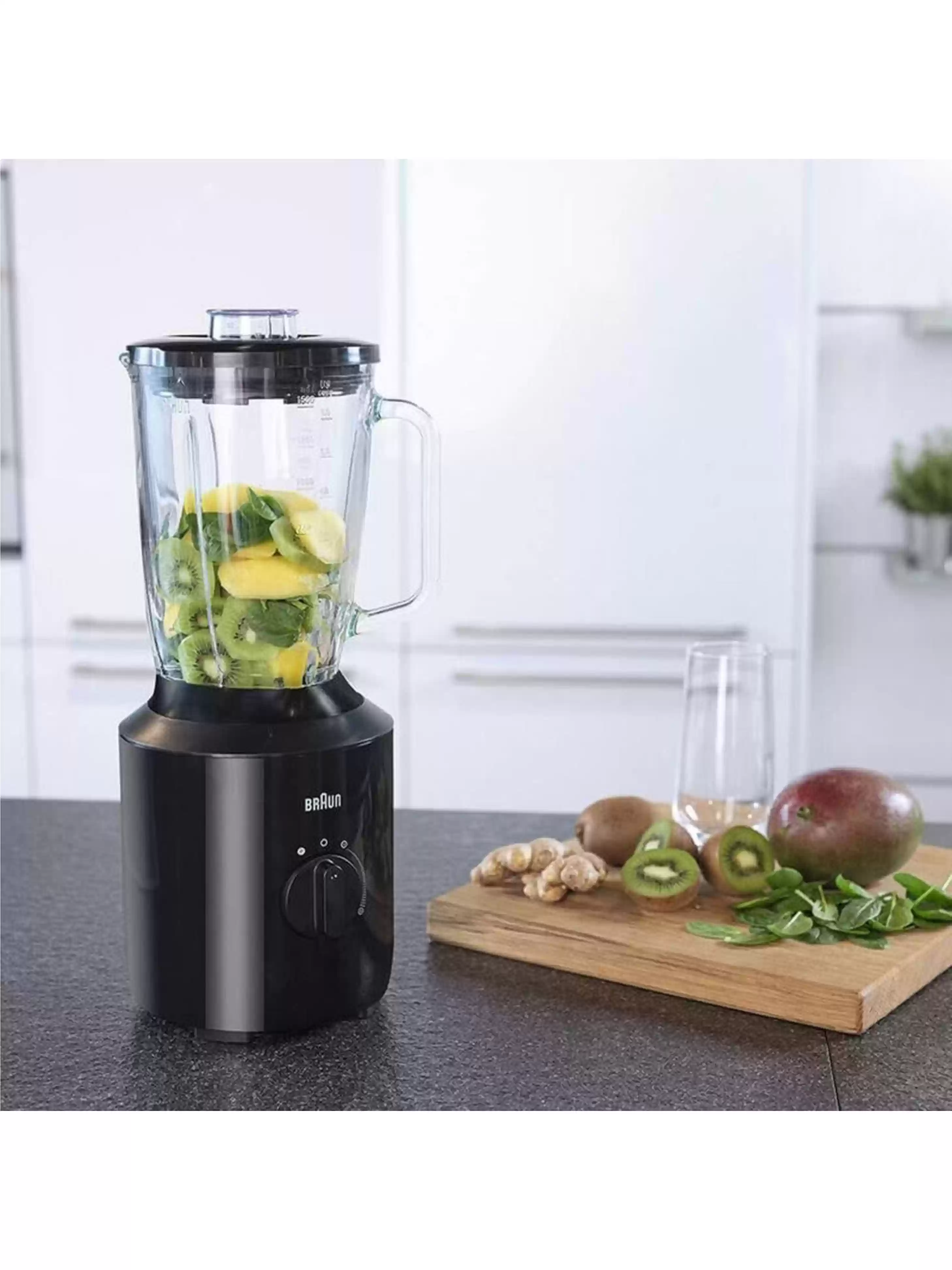 Блендер стационарный Braun JB3100BK (800 Вт/ плавная регулировка скорости/ 1500 мл/ кувшин / материал чаши - пластик)-4