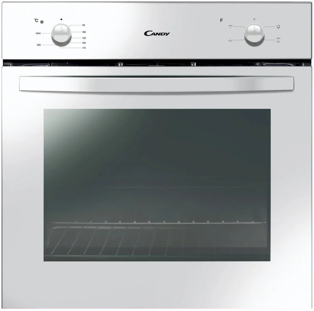 Духовой шкаф Candy FCS100W (Smart / 71 л / до 245 °C / Белый, эмаль / Гриль / Рельефные направляющие / A)-1