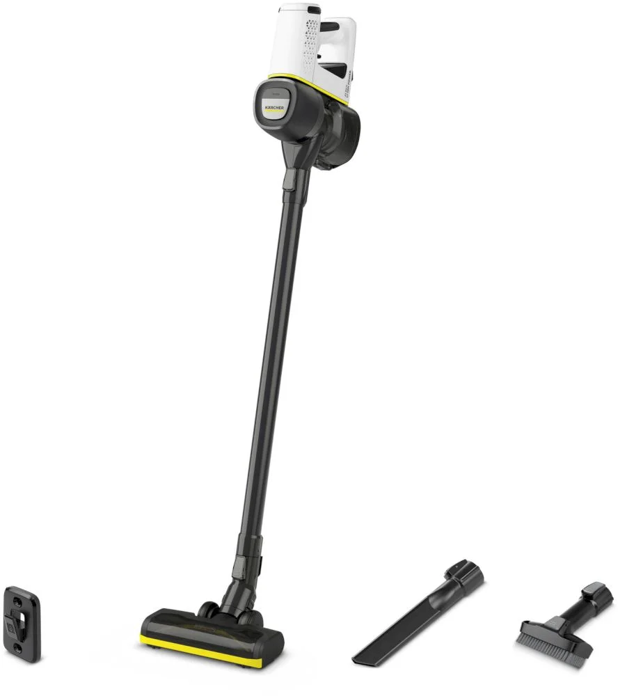Пылесос вертикальный Karcher VC 4 Cordless myHome (140 Вт, контейнер 0,65л., аккумулятор Li-Ion, время работы до 30 мин./ белый)-0