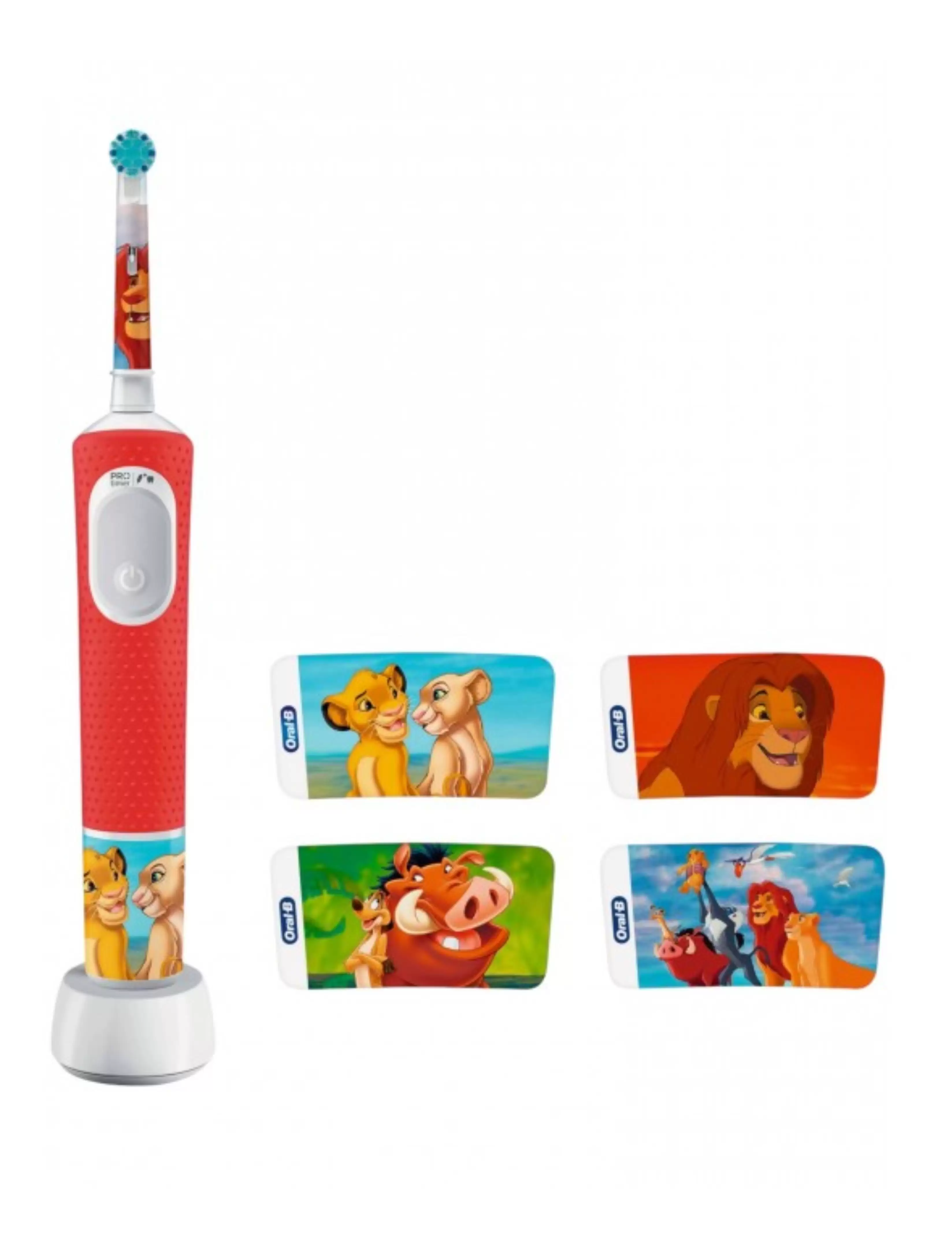 Зубная щетка электрическая детская Braun Oral-B Vitality PRO Kids 3+ Lion King + чехол-6