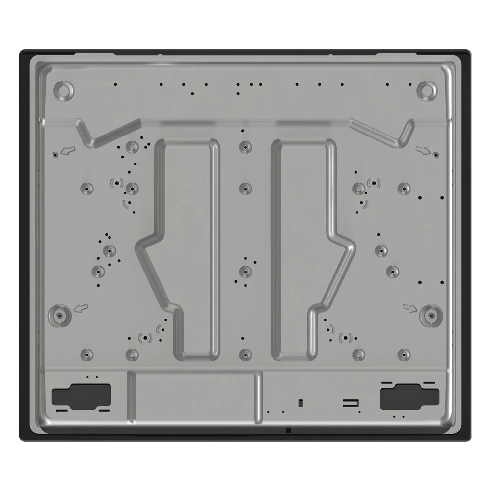 Поверхность газовая Gorenje GW642CLB (Classico / черный / нержавеющая сталь / чугун / WOK)-5