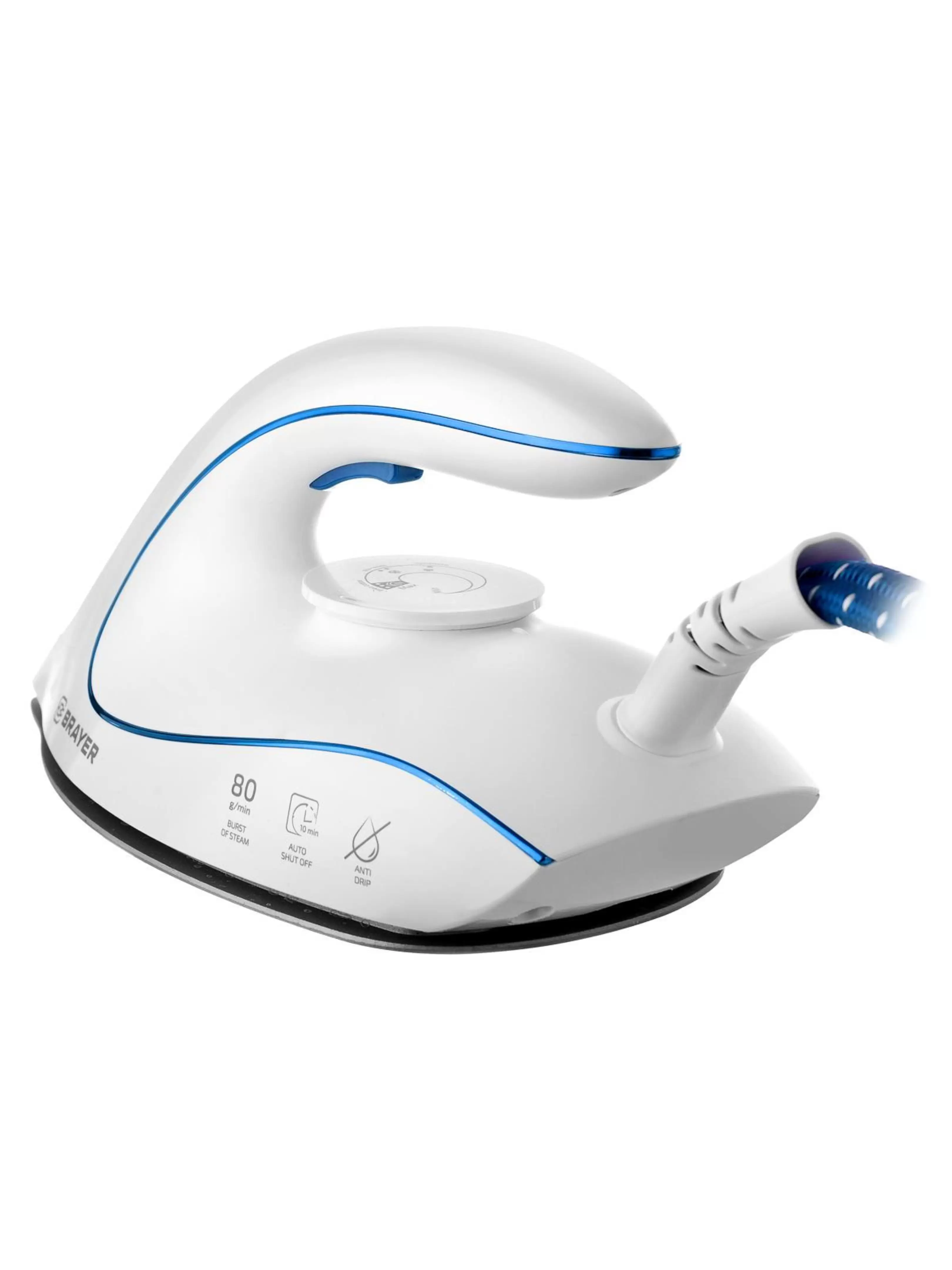 Парогенератор Brayer BR4150 (2400 Вт/ подача пара - 80 г/мин/ паровой удар)-13