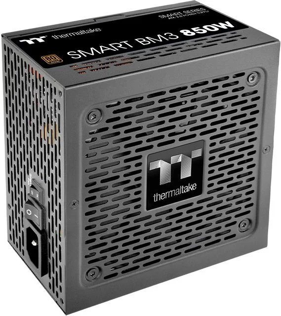 Блок питания Thermaltake 850W Smart BM3 полумодульный (80+ Bronze, 20+4 pin, 2x 4+4 pin CPU, 12VHPWR, 4x 6+2 pin PCI-E, Smart Zero Fan, 120mm Fan)-2