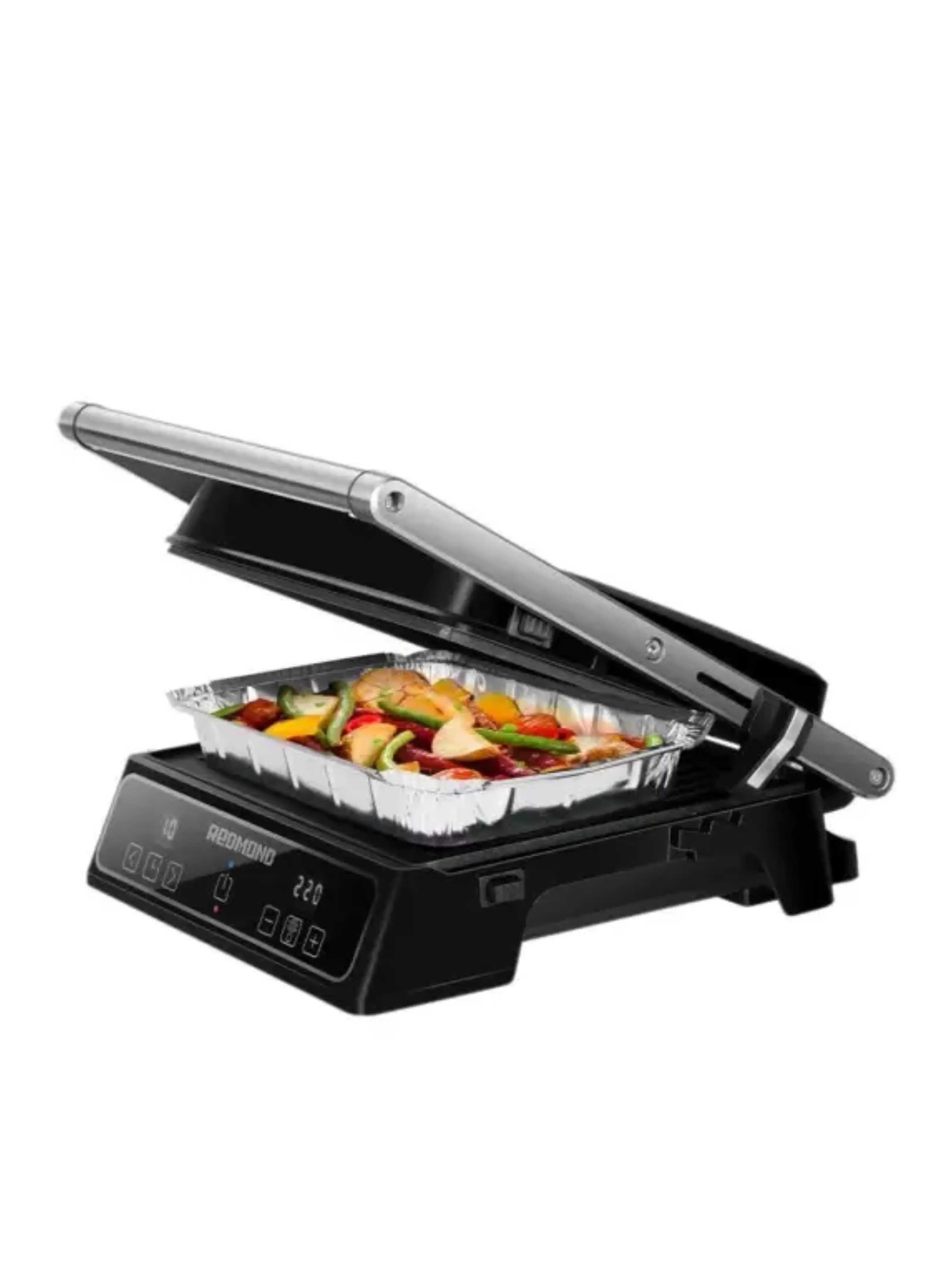 Гриль Redmond SteakMaster RGM-M809 (2000 Вт / 230°C / 28,5x22,2 см)-3