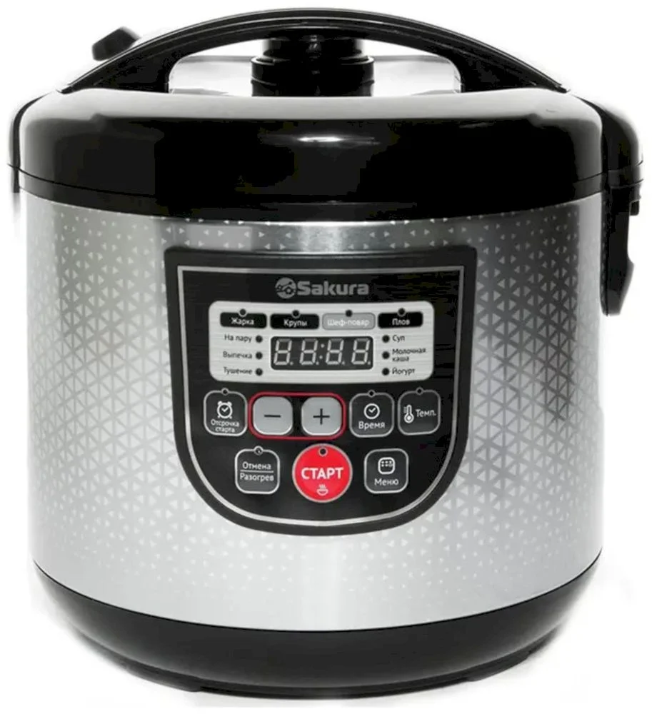 Мультиварка Sakura SA-7753B (5л / 800 Вт / 10 программ)-0