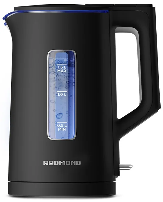 Чайник Редмонд KG255 (1500 Вт / 1,5 л / пластик/стекло / чёрный)-0