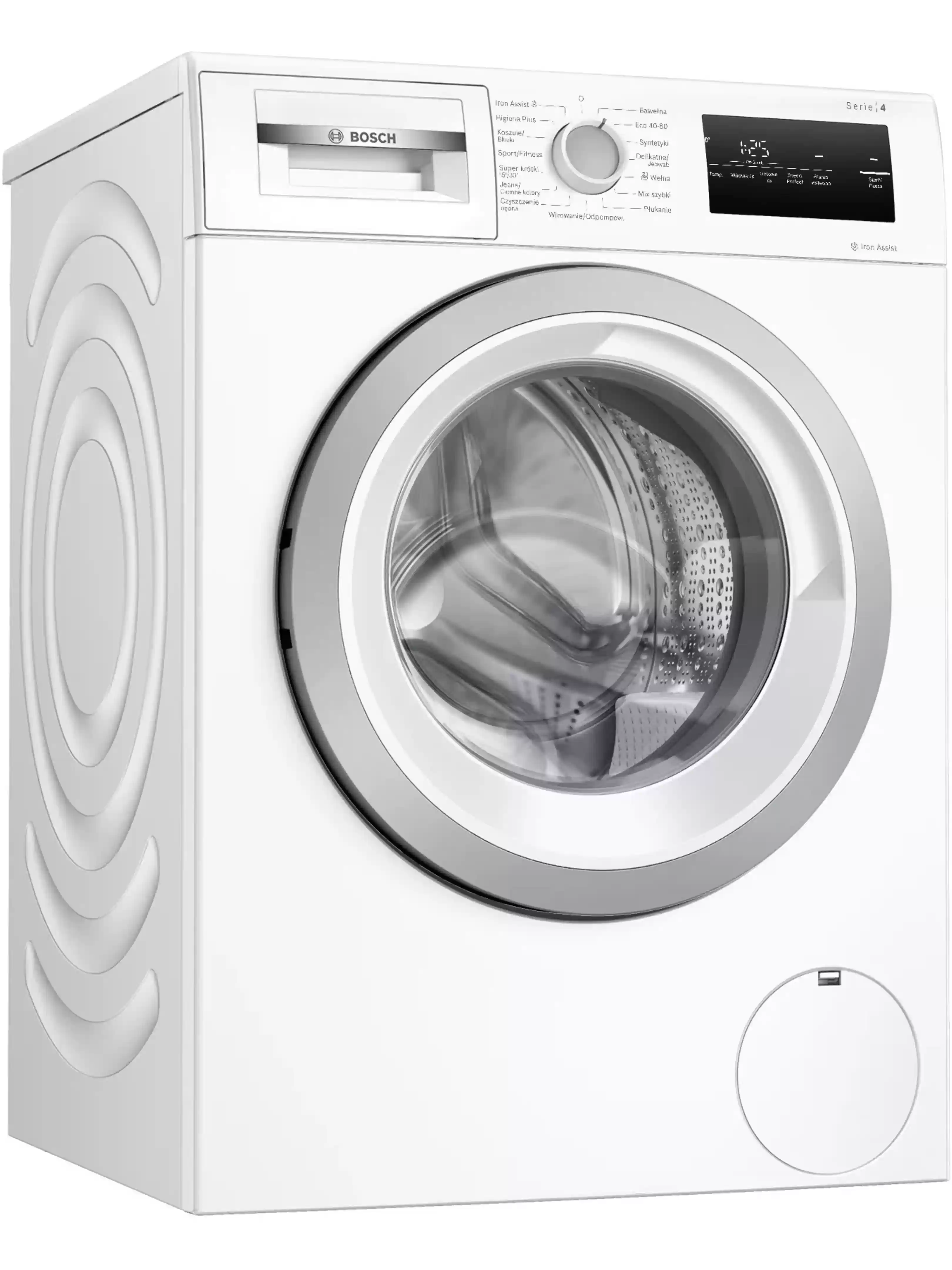 Стиральная машина Bosch WAN2813APL (Serie4 / 59-63,3см / 8 кг / 1400об / пар / SpeedPerfect / ActiveWater Plus / EcoSilence Drive / A+++)-1