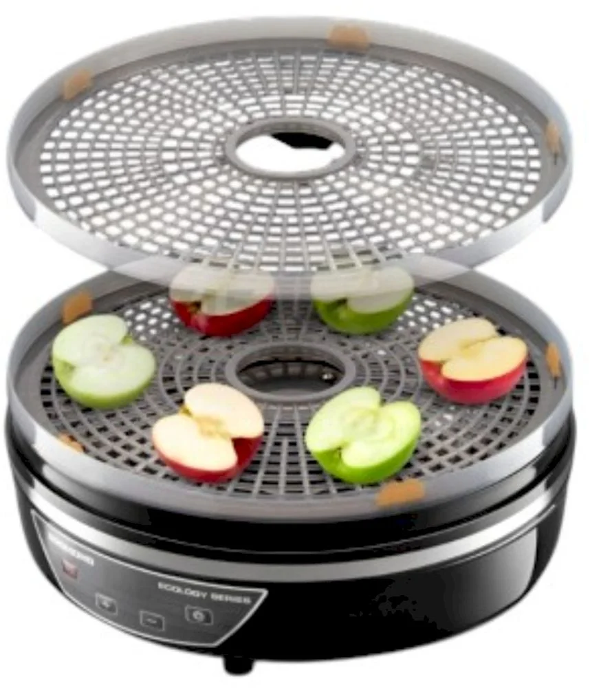 Сушилка для овощей и фруктов Редмонд FD1102 (500 Вт, 35-70°C, 5 секций, регулировка температуры, дисплей, таймер)-5