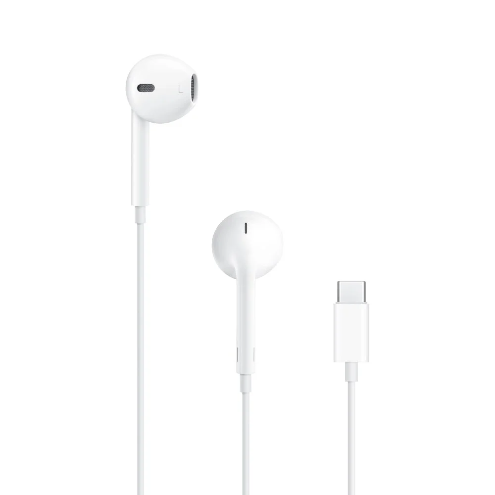 Проводные наушники Apple EarPods (Type-C/1.2М), Белые-0