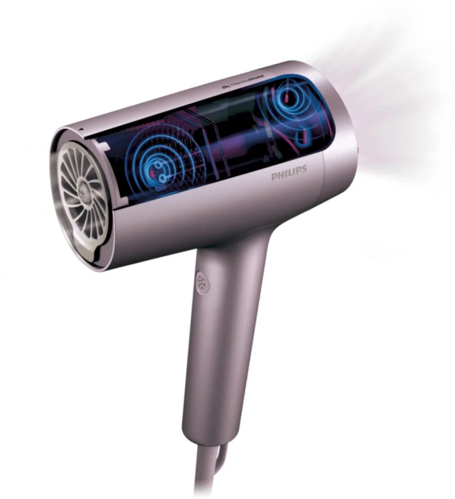 Фен Philips BHD723/10 (полноразмерный / 1800 Вт / 4 режима / холодный воздух / шнур - 2 м / диффузор)-2