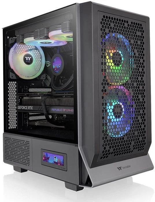 Корпус Thermaltake Ceres 300 Tempered Glass  1x3.5“,2х 2.5”, USB 3.2 Type-C x 1, USB 3.0x 2 3 Fan 140mm CA-1Y2-00M1WN-00-0