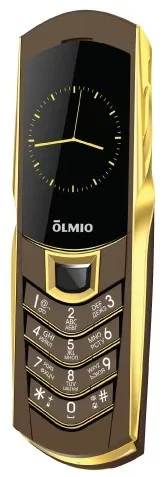 Телефон мобильный Olmio K08, кофе-золото-0