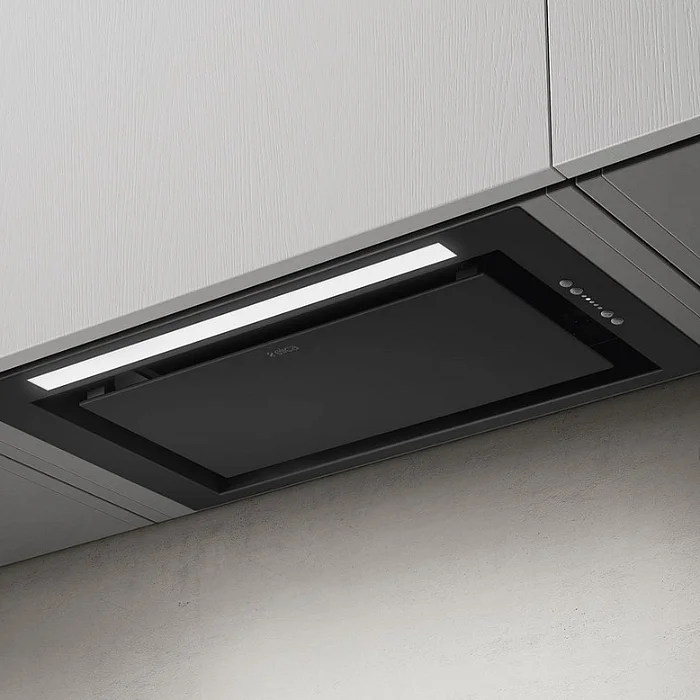 Вытяжка полновстраиваемая Elica Lane BL MAT/A/52 (1050 м³/ч / 257 Вт / LED освещение 1x7 Вт / ширина - 51.4 см / матовый черный)-0
