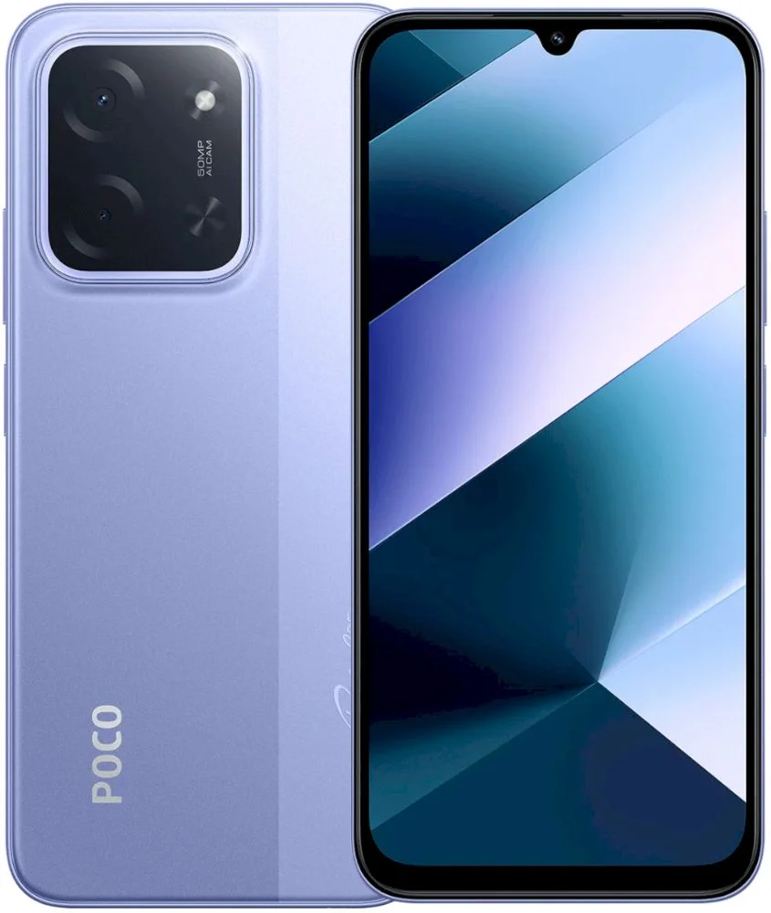 Смартфон POCO C85 6/128 ГБ, фиолетовый-0