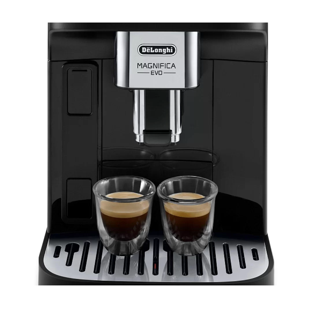 Кофемашина DeLonghi Magnifica Evo ECAM290.61.B (кофе зерновой, молотый/ 1450 Вт/ 1.8 л/ автоматический капучинатор/ 4 напитка)-2
