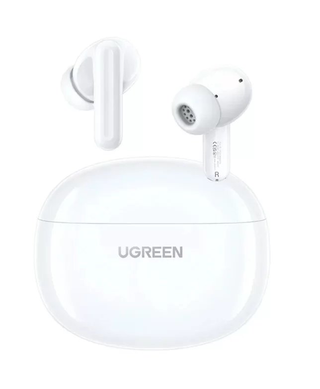 Беспроводные TWS наушники Ugreen Earbuds HiTune P3, (Bluetooth 5.3, AAC, SBC), Белые-0