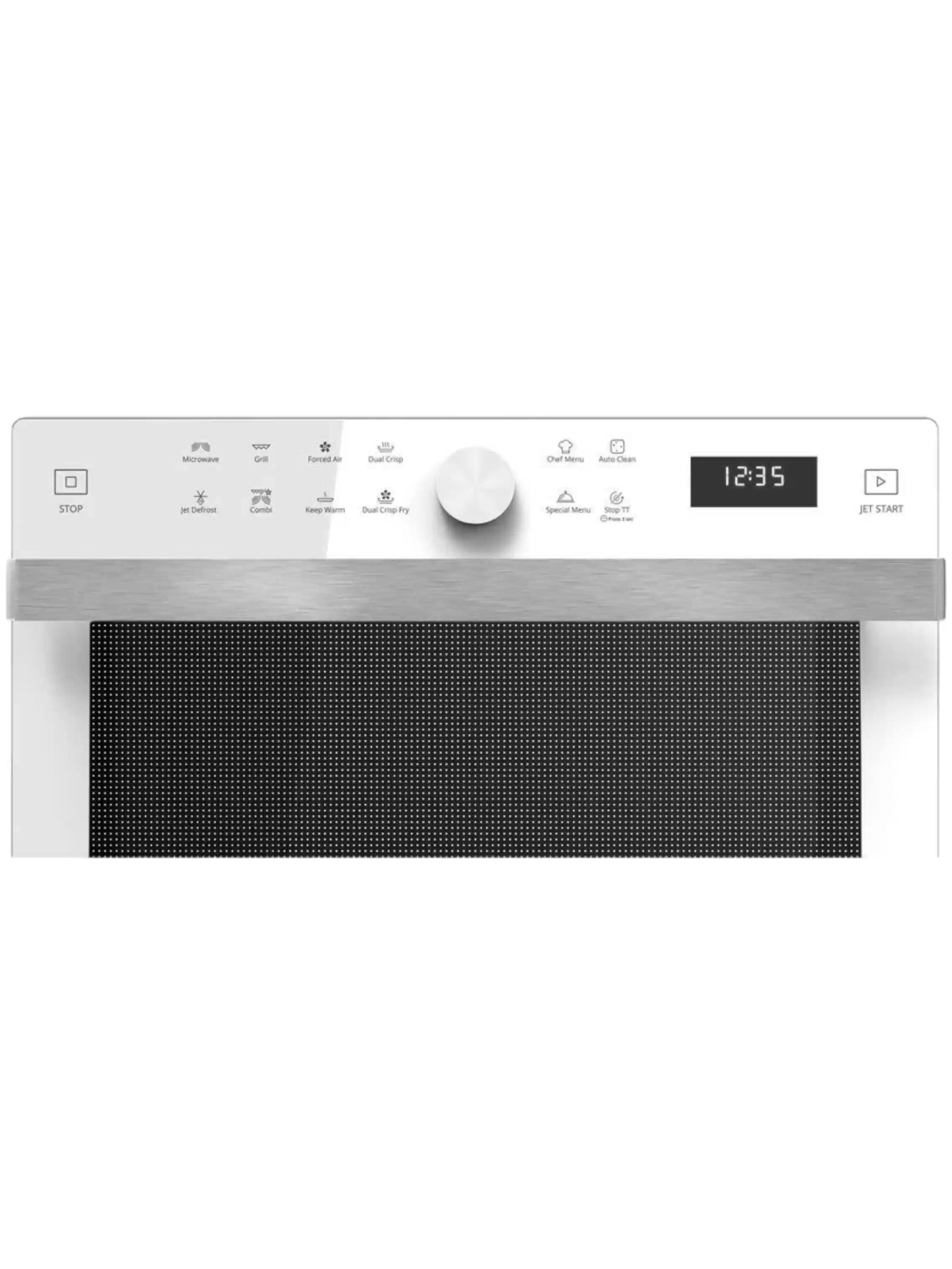 Микроволновая печь Whirlpool MWP 338 W (33 л, 900 Вт, переключатели сенсор, дисплей, гриль, белая)-2