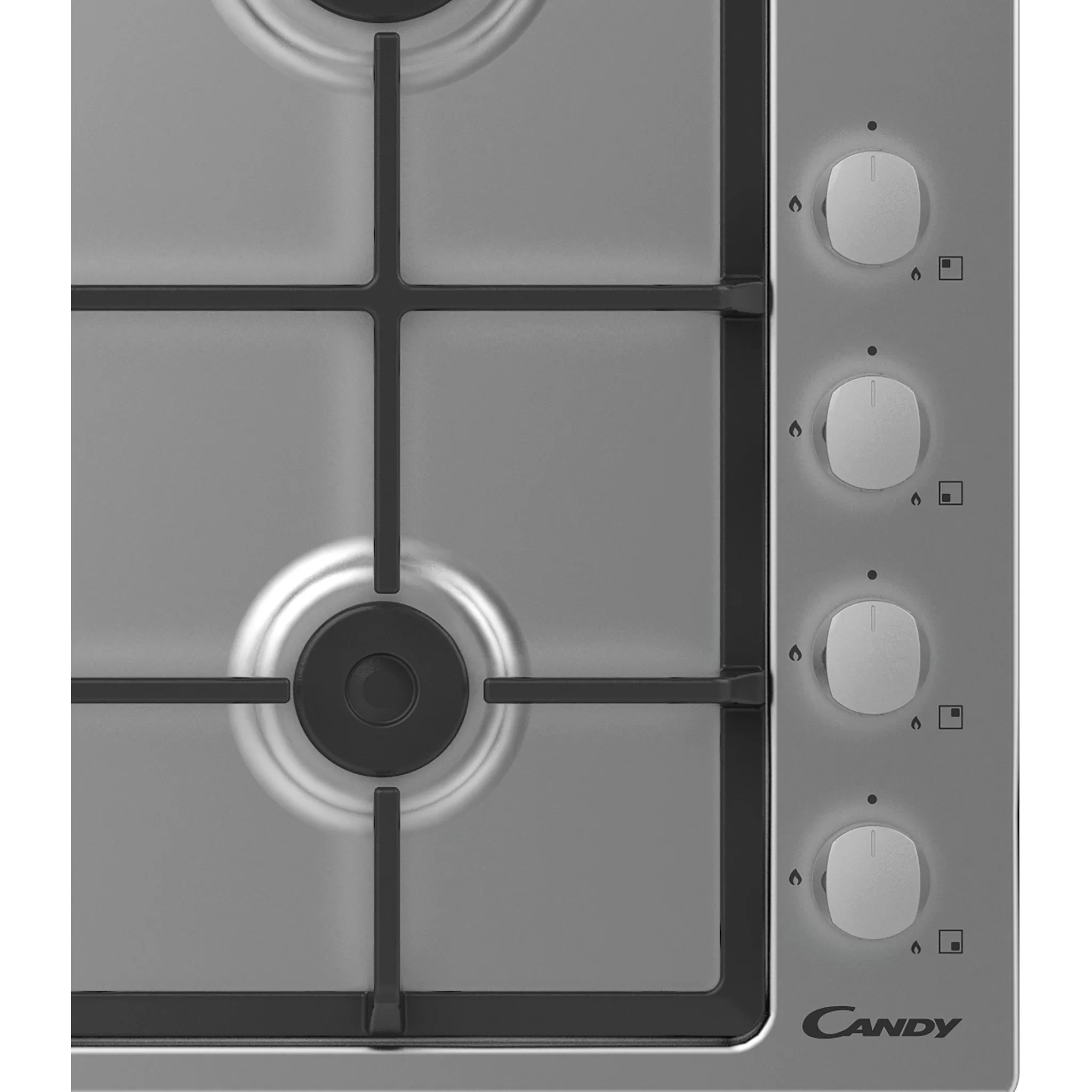 Поверхность газовая Candy CHG6LX (Smart / Нерж / Сталь / Чугун)-4