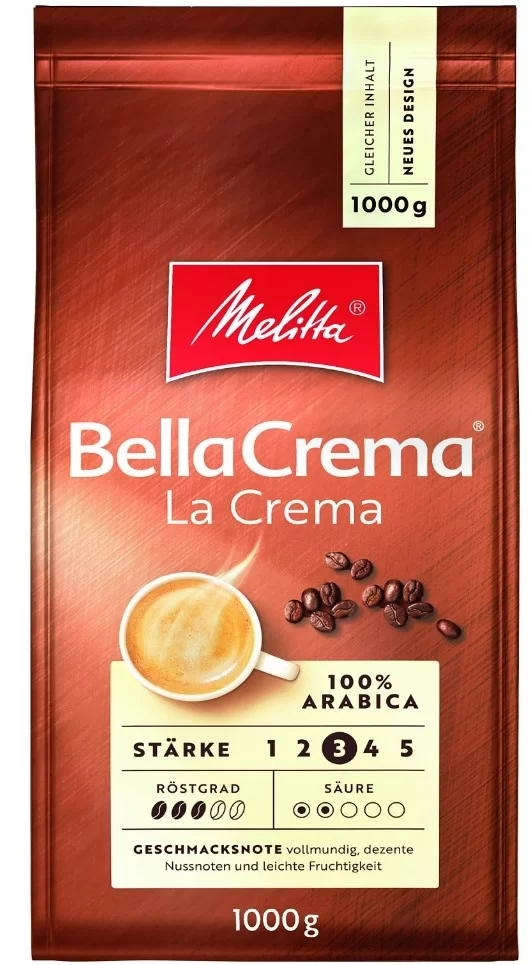 Кофе Melitta Bella Crema La Crema 1 Kg-0