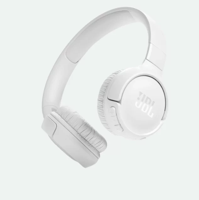 Беспроводные наушники с микрофоном JBL T520BT, 20 Гц-20000 Гц, 30 Ом, White-1