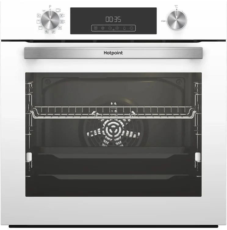 Духовой шкаф Hotpoint FE8 821 H WH (72 л / до 280°C / Белый / Гидролитическая очистка / Гриль / Съемные направляющие / А+)-0