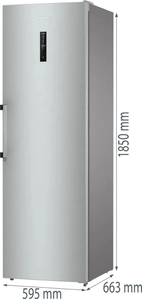 Холодильник Gorenje R619EAXL6 (Advanced / Объем - 398 л / Высота - 185см / A++ / Серый металлик / статическая система / однодверный)-9