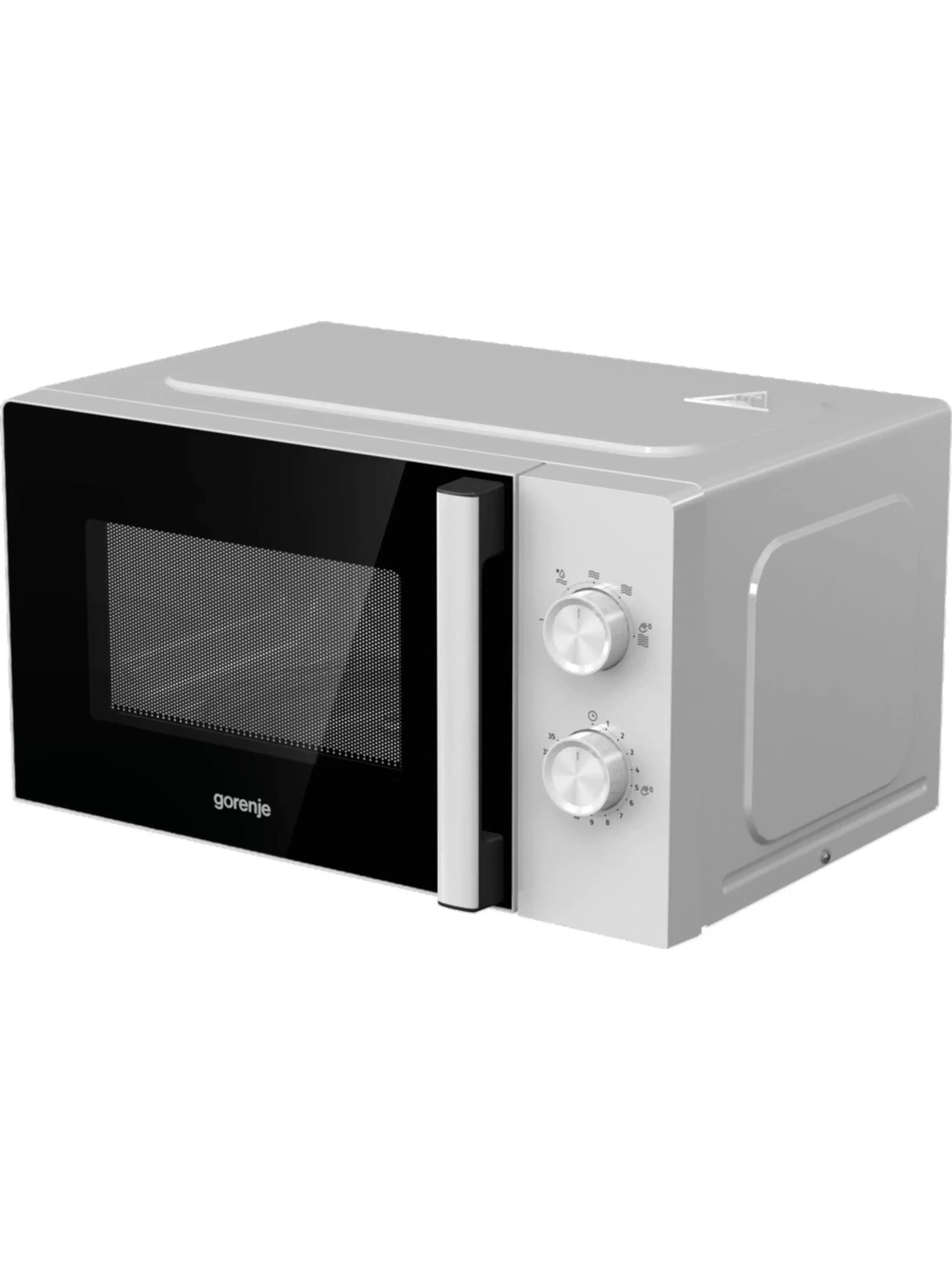 Микроволновая печь Gorenje MO20E1WH (Essential / 20 л, 800 Вт, переключатели поворотный механизм, белый/черный)-2