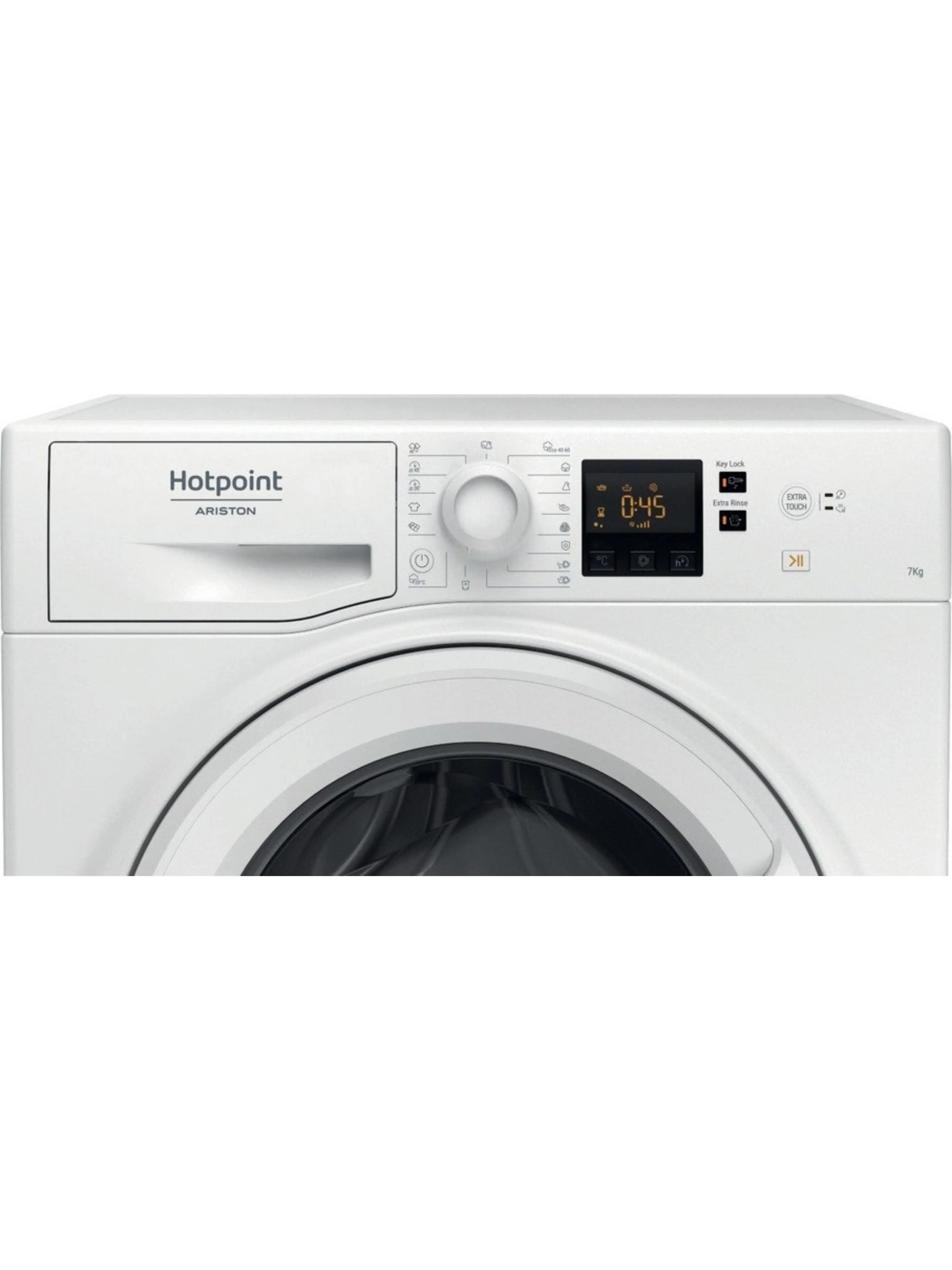 Стиральная машина Hotpoint NS702U W EU N (52.2см / 7кг / 1000об / пар / А++)-4