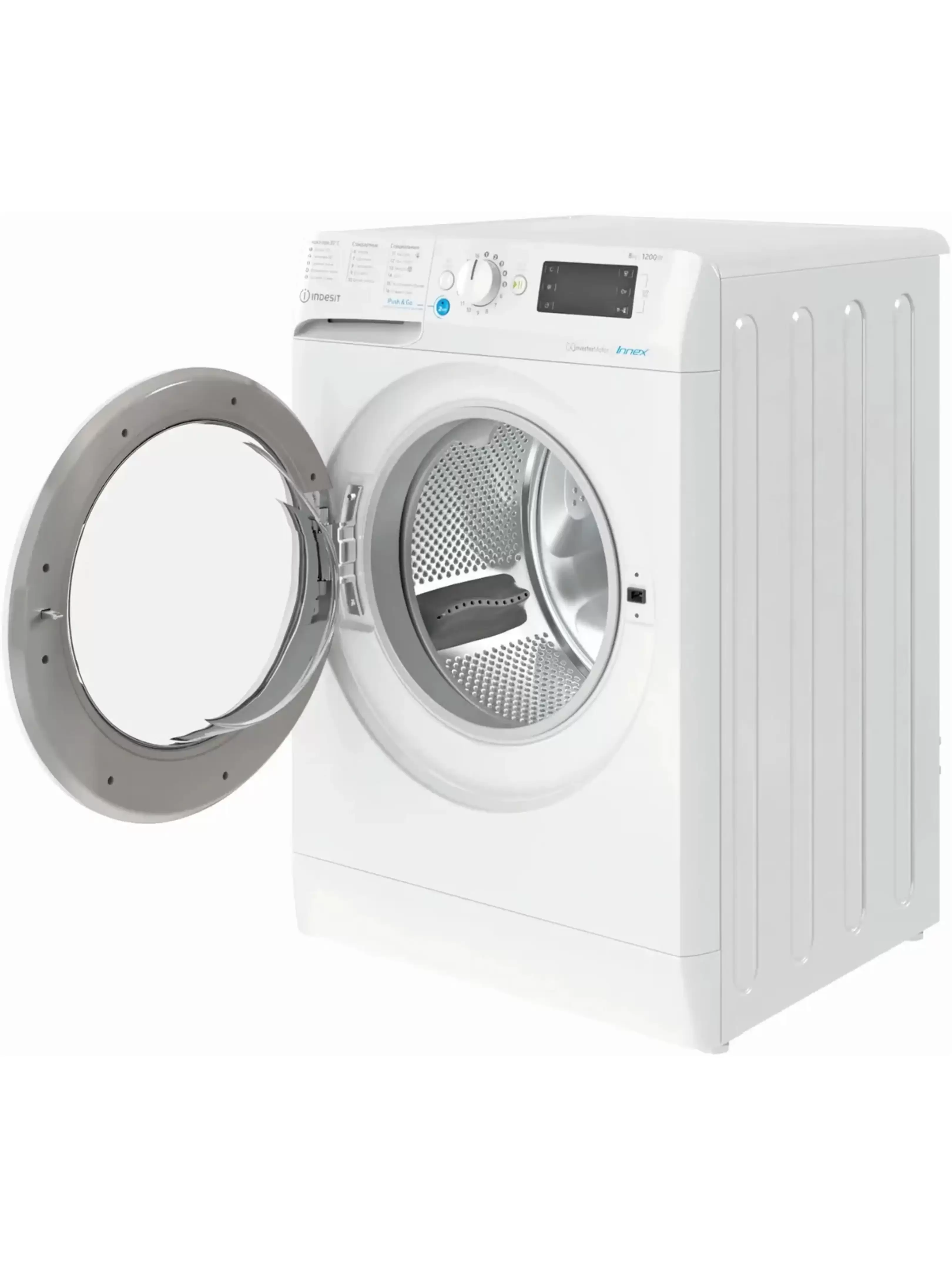 Стиральная машина Indesit BWE 81282 L (54см / 8кг / 1200об / Water Balance Plus)-3