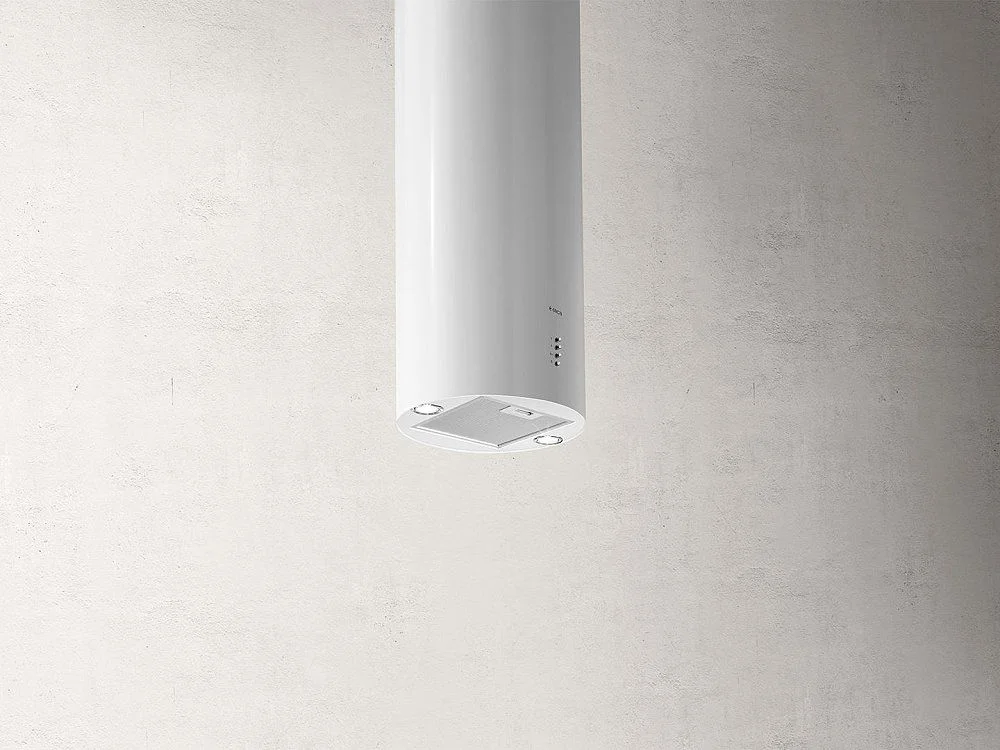 Вытяжка островная Elica TUBE PRO ISLAND WH MAT/A/43 (900 м³/ч / 256 Вт / LED освещение 2 x 3 Вт / ширина - 43 см / Матовый белый)-0