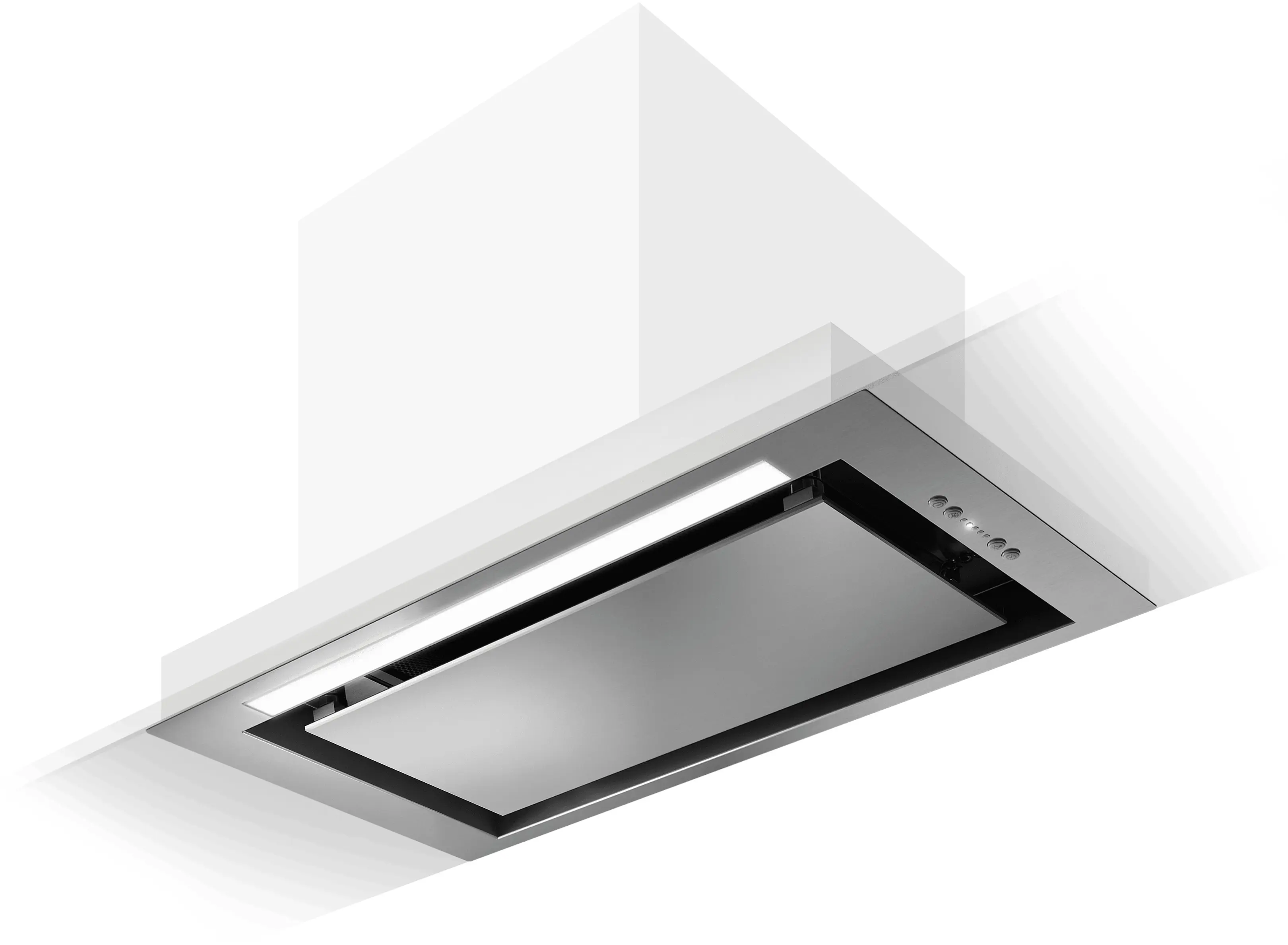 Вытяжка полновстраиваемая Elica Hidden 2.0 @ IX/A/60 (1300 м³/ч / 280 Вт / LED освещение 1x7 Вт / ширина - 52.4 см / ElicaConnect (Wi-Fi) / нерж.)-5