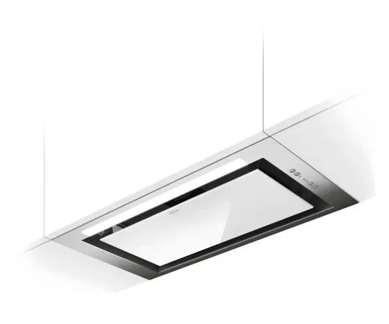 Вытяжка полновстраиваемая Elica Hidden 2.0 IXGL/A/52 (1300 м³/ч / 280 Вт / LED освещение 1x7 Вт / ширина - 52.3 см / белое стекло + нерж.)-4